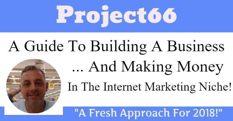 Project66 Outline: Goals and Strategies For Building An Online Business