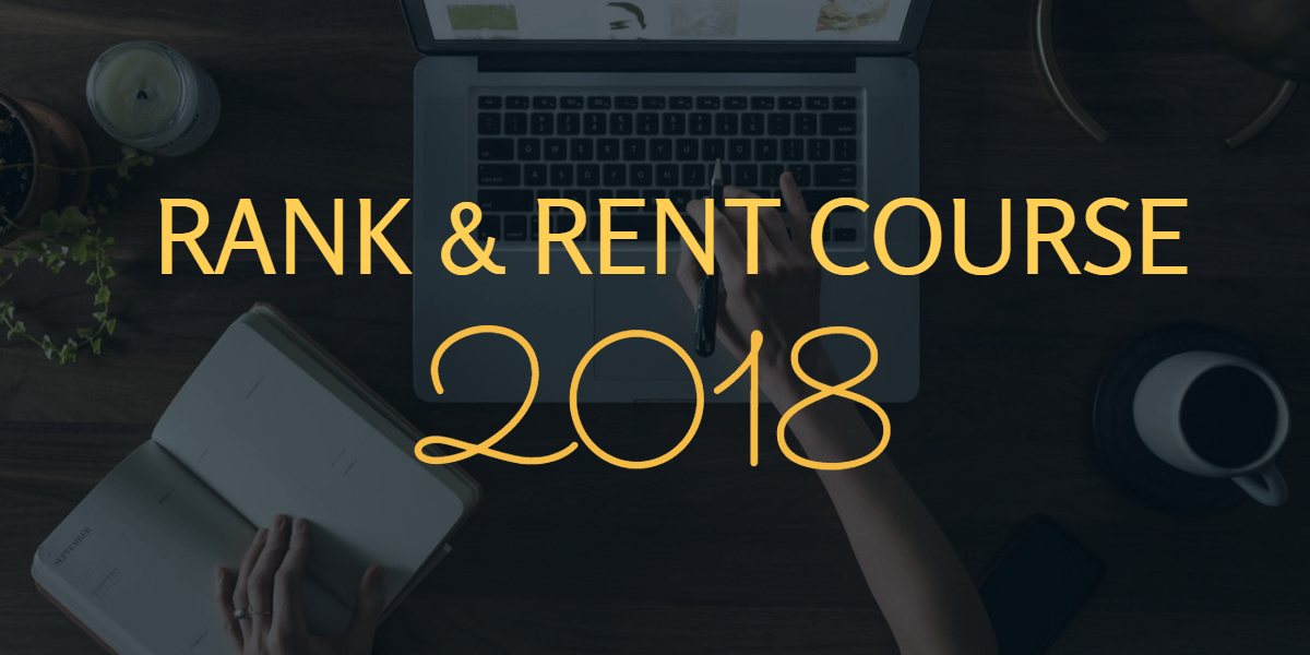 Rank and rent course part 1