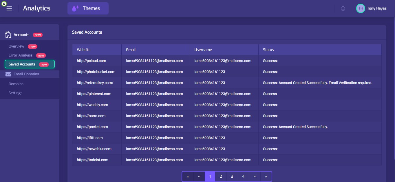 ALL YOUR ACCOUNTS ARE SAVED AND BACKED UP ON THE SERVER ALL YOUR ACCOUNTS ARE SAVED AND BACKED UP ON THE SERVER