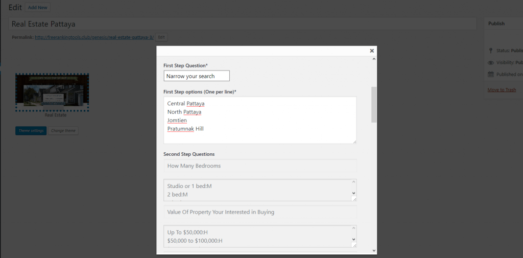 Lead genesis step 1