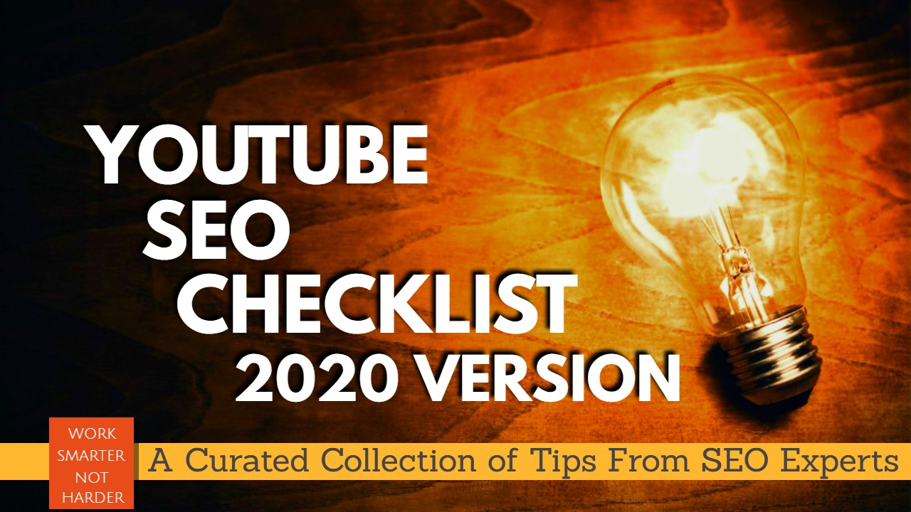 YOUTUBE SEO CHECKLIST 2020 VERSION - YOUTUBE SEO CHROME EXTENSION TOOL YOUTUBE SEO CHECKLIST 2020 VERSION - YOUTUBE SEO CHROME EXTENSION TOOL