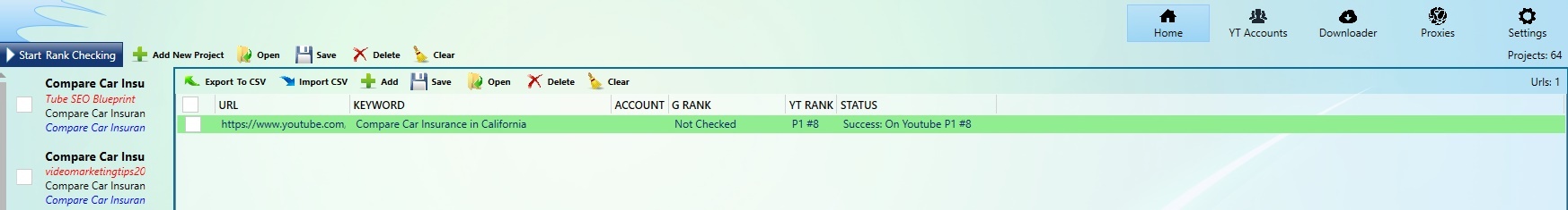 Rank Checker